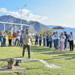VÍCTOR LEIJA ENTREGA POZOS DE AGUA PARA FORTALECER MANTENIMIENTO DE ÁREAS VERDES EN PLAZAS DE CUATRO CIÉNEGAS