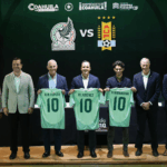 PRESENTAN JUEGO ENTRE LA SELECCIÓN MEXICANA Y URUGUAY EN COAHUILA