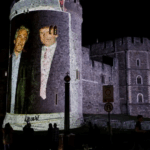 PROYECTAN IMÁGENES DE TRUMP Y EPSTEIN JUNTOS EN EL CASTILLO DE WINDSOR; DETIENEN A CUATRO PERSONAS