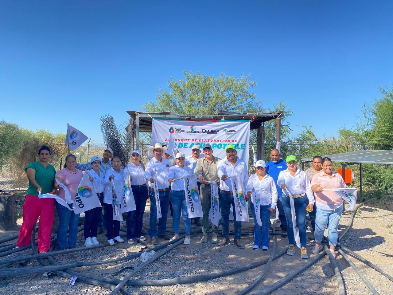 ADRIANA VALDÉZ ASEGURA AGUA PARA LAS FAMILIAS DE SAN MIGUEL CON REHABILITACIÓN DE POZO