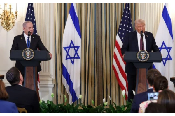 “SI HAMÁS LO RECHAZA, ISRAEL TIENE MI RESPALDO PARA DESTRUIRLOS”: TRUMP AFIRMA QUE NETANYAHU ACEPTÓ EL PLAN DE PAZ PARA GAZA