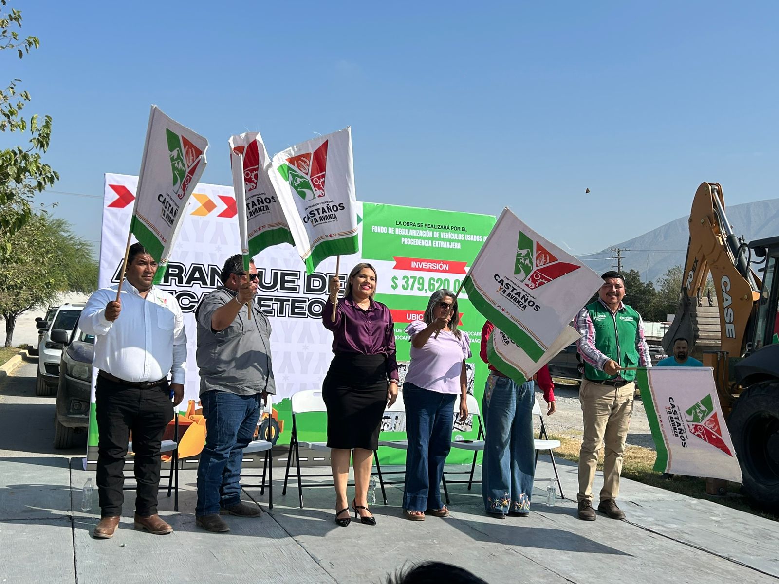 ARRANCA YESICA SIFUENTES OBRA DE RECARPETEO EN LA CALLE LERDO DE TEJADA