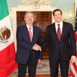 CANCILLER DE LA FUENTE SOSTIENE ENCUENTRO CON MARCO RUBIO EN WASHINGTON; REVISAN AVANCES DE SEGURIDAD FRONTERIZA