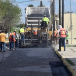 AVANZAN LOS TRABAJOS DE RECARPETEO EN TODO EL MUNICIPIO DE MÚZQUIZ