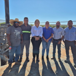 SUPERVISA YESICA SIFUENTES AVANCES EN LA LAGUNA DE OXIDACIÓN DE LA COLONIA CALIFORNIA