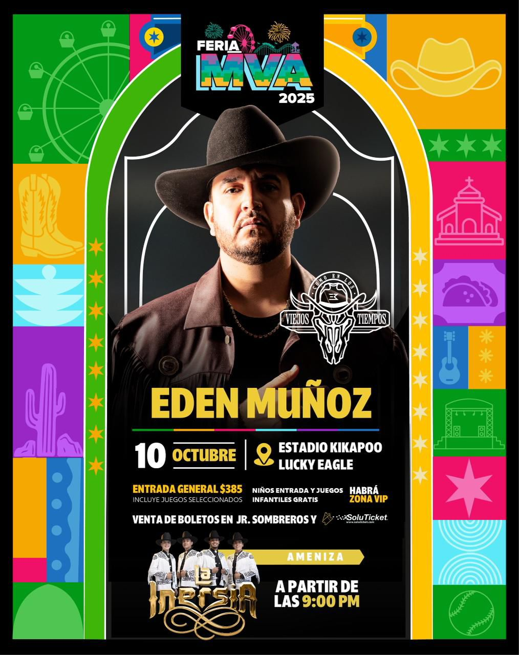 GOBIERNO MUNICIPAL INVITA A DISFRUTAR CARTELERA DE LA FERIA MONCLOVA 2025