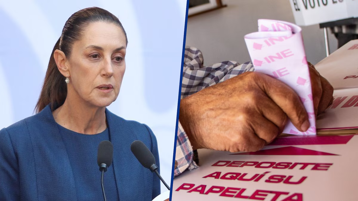 SHEINBAUM RESPALDA MOVER REVOCACIÓN DE MANDATO A 2027 ‘PARA NO DESTINAR DOBLE RECURSO’
