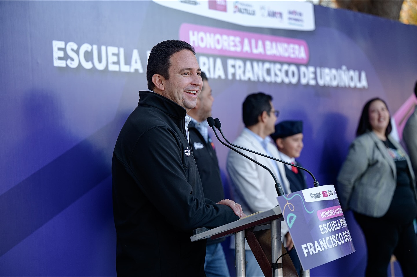 ARRANCA ALCALDE JAVIER DÍAZ JORNADA DE APOYO EN LA PRIMARIA FRANCISCO DE URDIÑOLA