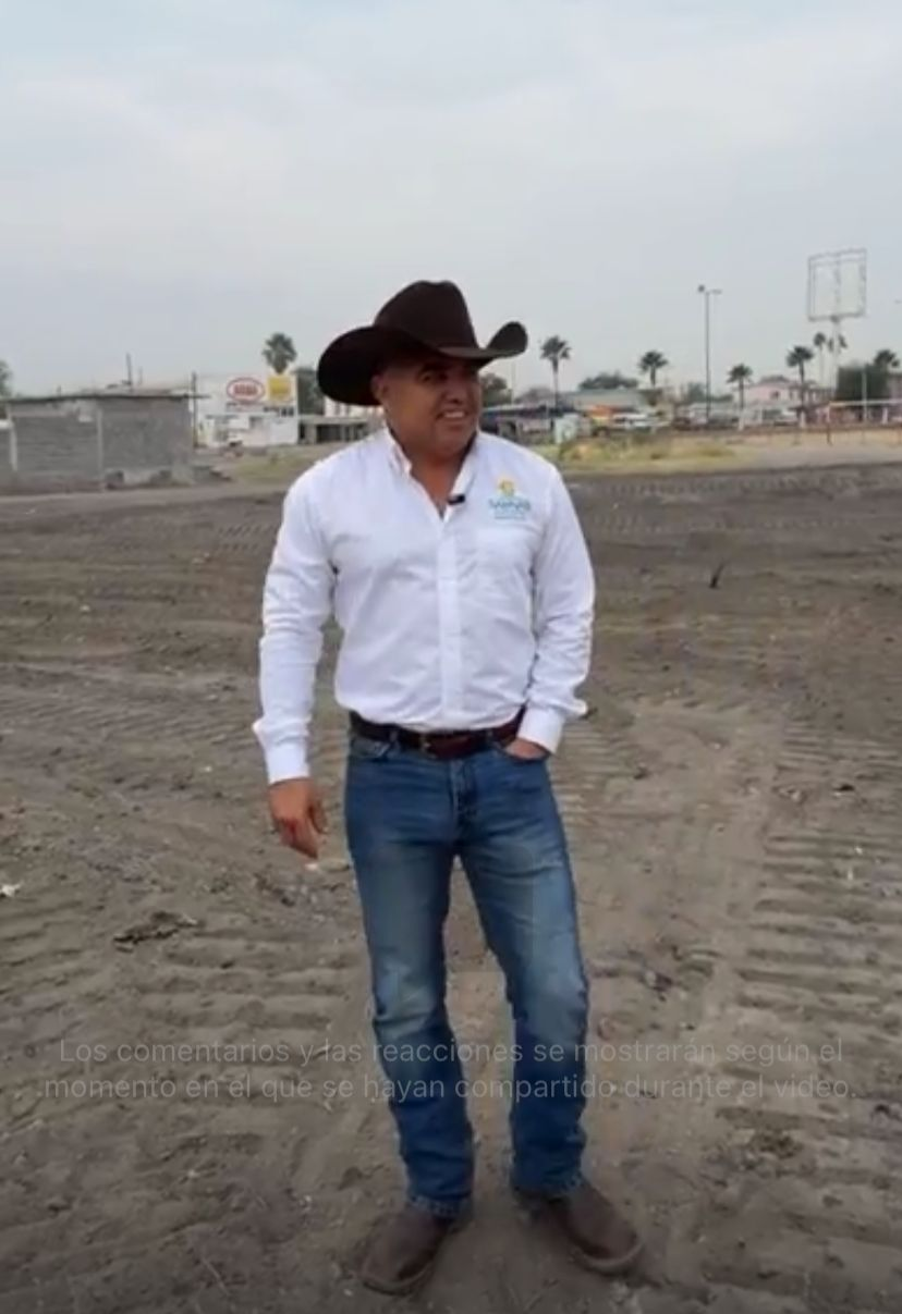ALCALDE DE SABINAS SUPERVISA LIMPIEZA DE ARROYOS EN EL SECTOR ZACATITO