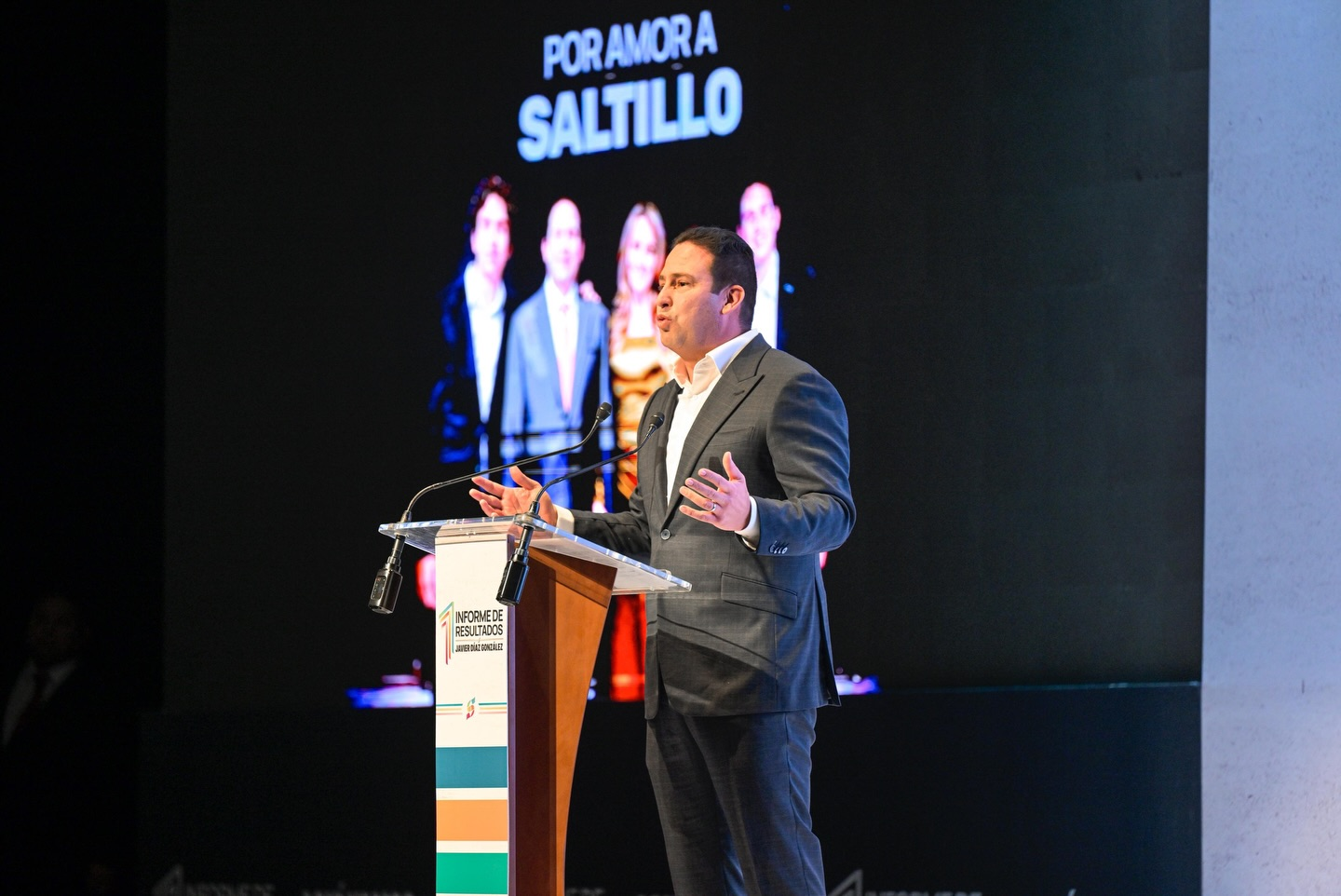 JAVIER DÍAZ PRESENTA SU PRIMER INFORME DE GOBIERNO: SALTILLO AVANZA CON OBRAS QUE TRANSFORMAN LA CIUDAD