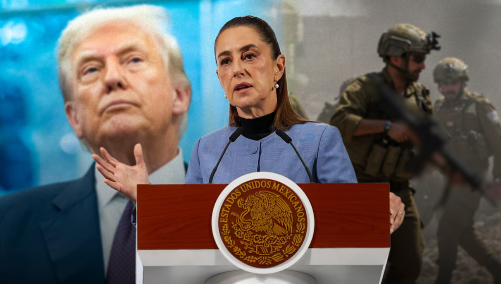 SHEINBAUM RESPONDE A TRUMP TRAS DECIR QUE EU ATACARÍA A MÉXICO: ‘ESO NO VA A PASAR’
