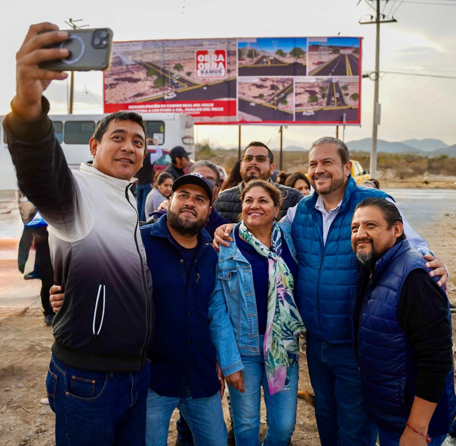 VECINOS AGRADECEN REHABILITACIÓN DEL CAMINO REAL DEL VALLE