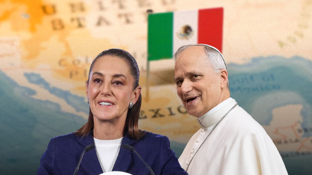 PAPA LEÓN XIV VISITARÁ MÉXICO: ‘NOS DIJO QUE SÍ ACEPTABA’, DICE SHEINBAUM TRAS HABLAR CON EL PONTÍFICE