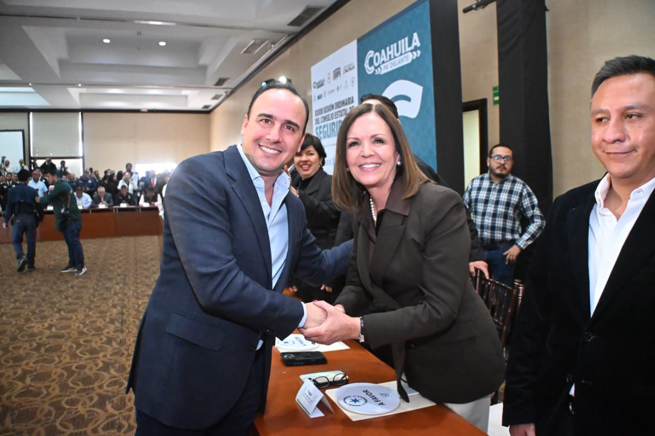SARI PÉREZ CANTÚ REFRENDA COMPROMISO CON LA SEGURIDAD EN COAHUILA