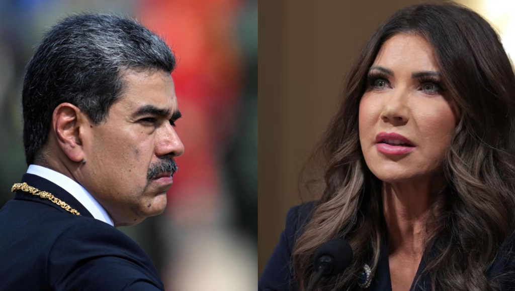 MADURO “TIENE QUE IRSE”, AFIRMA KRISTI NOEM; “ES UN ENEMIGO DE EU”, AFIRMA