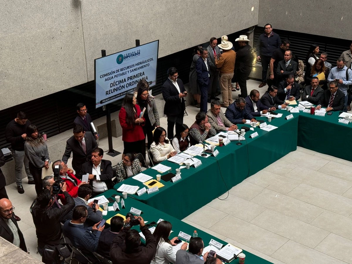 DIPUTADOS APRUEBAN EN COMISIONES DICTAMEN QUE CREA NUEVA LEY GENERAL DE AGUAS