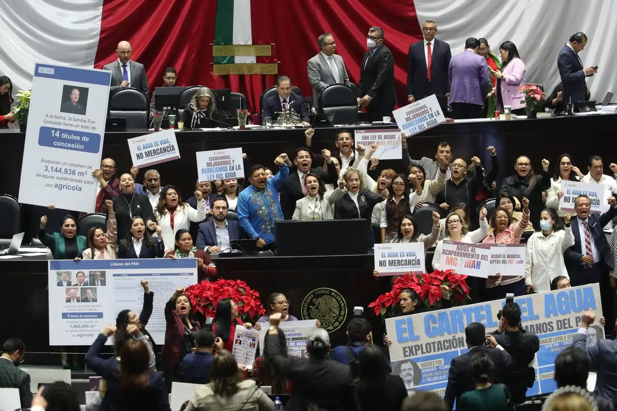 AVALAN DIPUTADOS LA NUEVA LEY GENERAL DE AGUAS