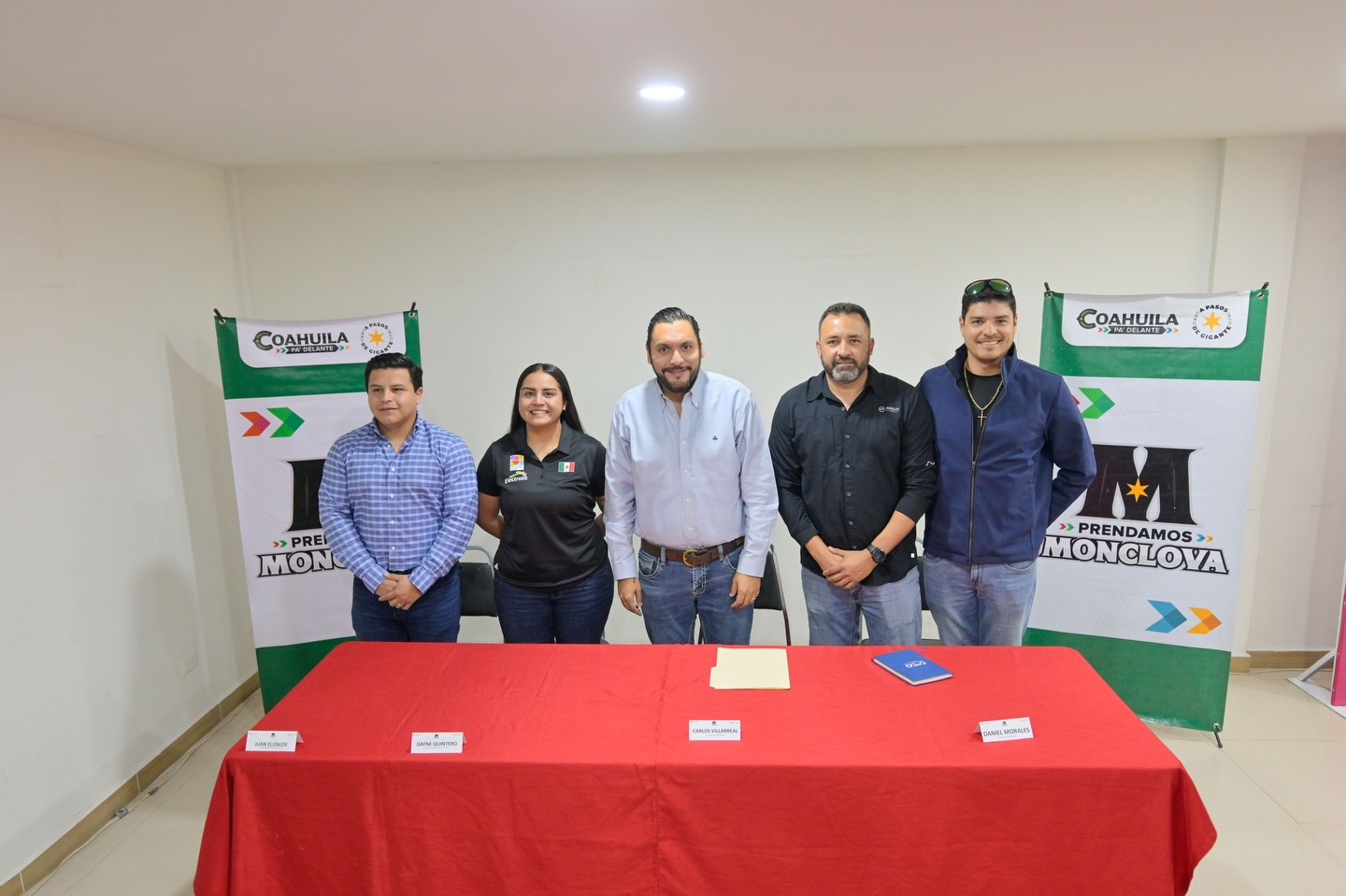 PRESENTA CARLOS VILLARREAL,  AGENDA DEPORTIVA DE ENERO EN MONCLOVA