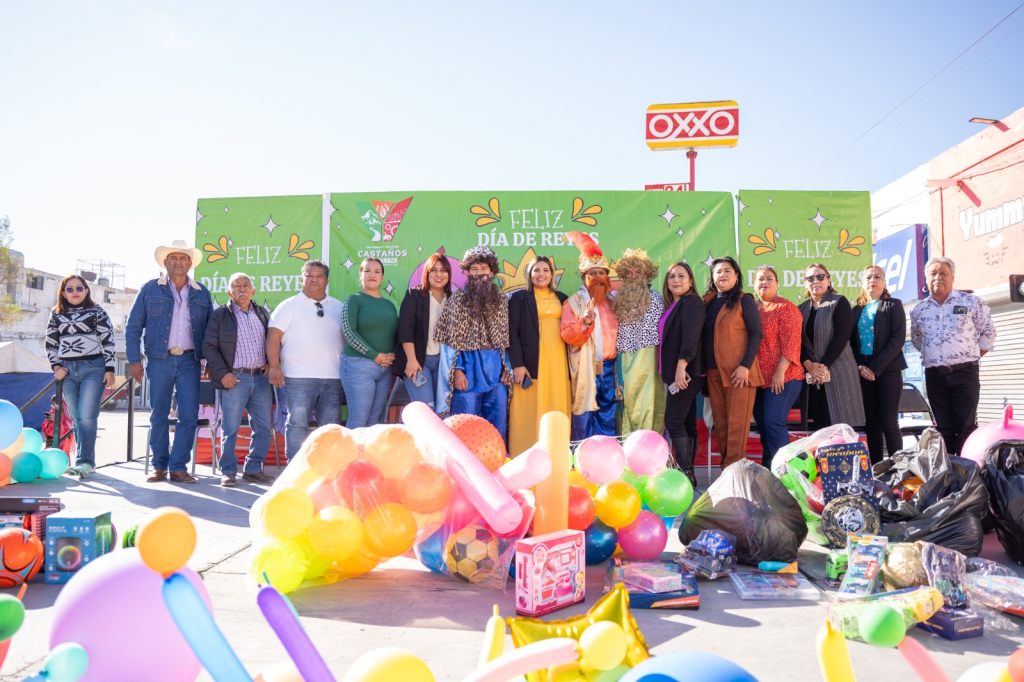 CASTAÑOS CELEBRA EL DÍA DE REYES CON ALEGRÍA Y UNIÓN FAMILIAR