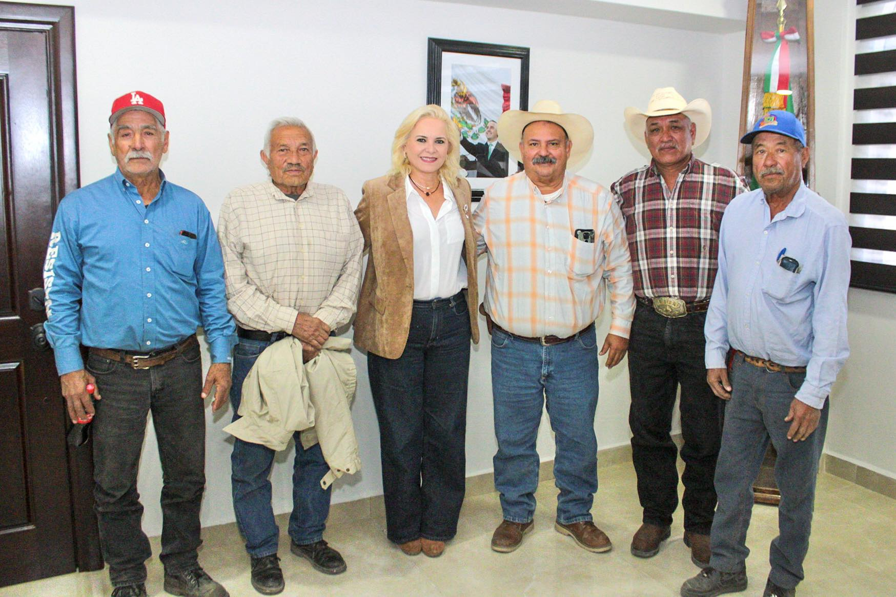 ALCALDESA DE MÚZQUIZ REFRENDA TRABAJO COORDINADO CON EJIDOS