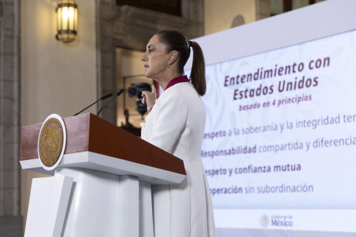 NIEGA SHEINBAUM MIEDO A CÁRTELES; DESCARTA INVASIÓN