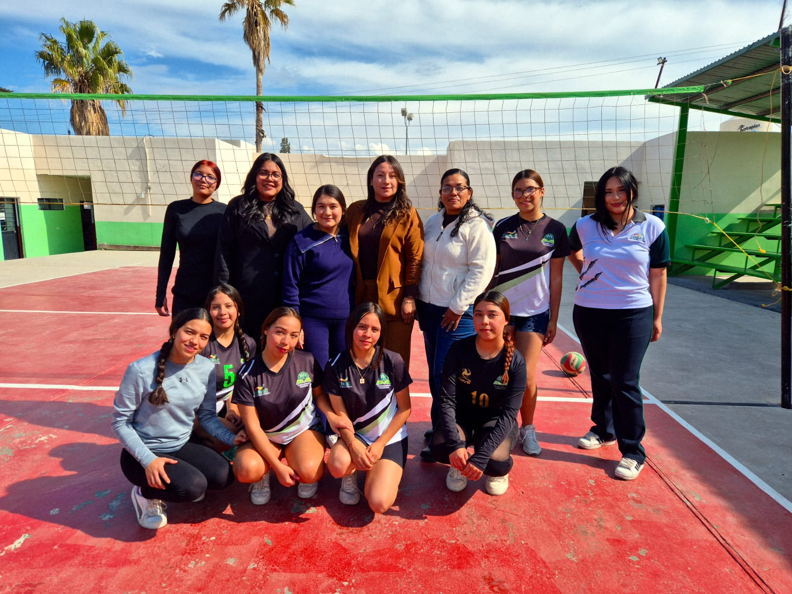 CASTAÑOS SEDE DE VISORIAS PARA SELECTIVO FEMENIL DE VOLEIBOL DEL COBAC REGIÓN CENTRO