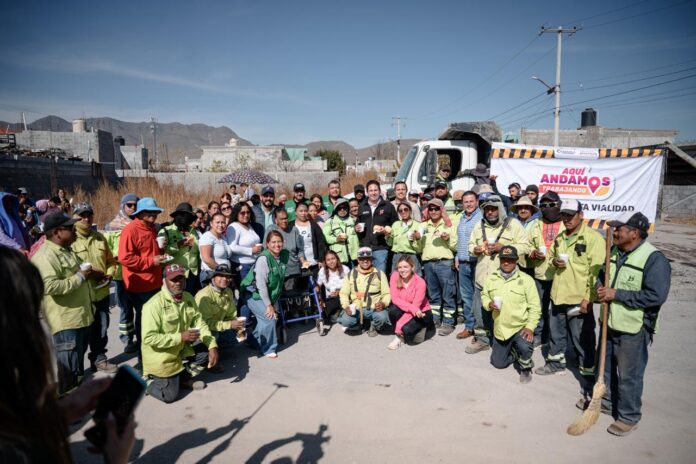 ARRANCA JAVIER DÍAZ PROGRAMA DE REHABILITACIÓN DE VIALIDADES 2026