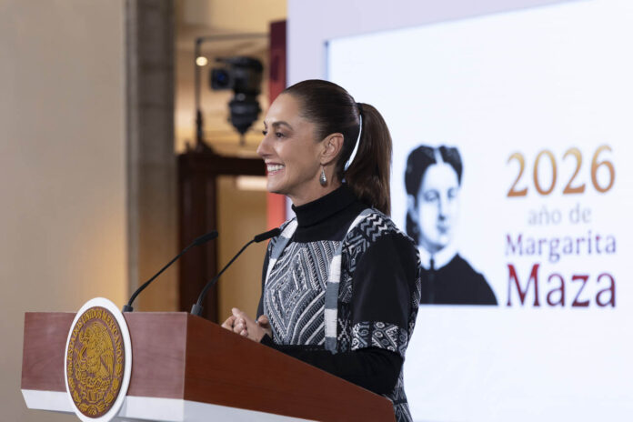 EU DIJO QUE ENTREGA DE WEDDING FUE VOLUNTARIA.- SHEINBAUM
