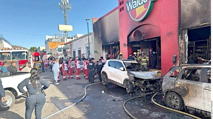 PROCESAN A SEIS PERSONAS Y UNA EMPRESA POR EL INCENDIO DE LA TIENDA WALDO’S EN HERMOSILLO, SONORA