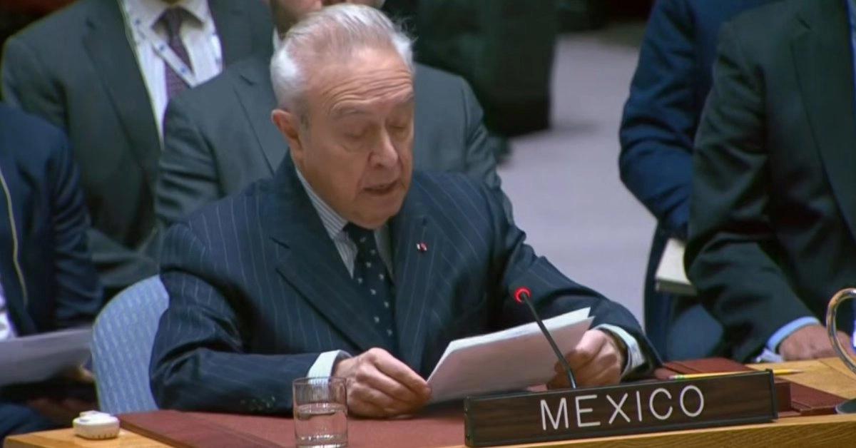 ATAQUE DE EU A VENEZUELA ES UN «SEVERO GOLPE» A CARTA DE LAS NACIONES UNIDAS: MÉXICO ANTE CONSEJO DE SEGURIDAD