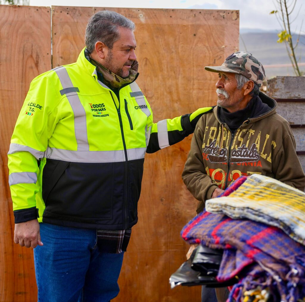 ENCABEZA TOMÁS GUTIÉRREZ ACCIONES DE APOYO INVERNAL; ACUDE A CAÑADA ANCHA