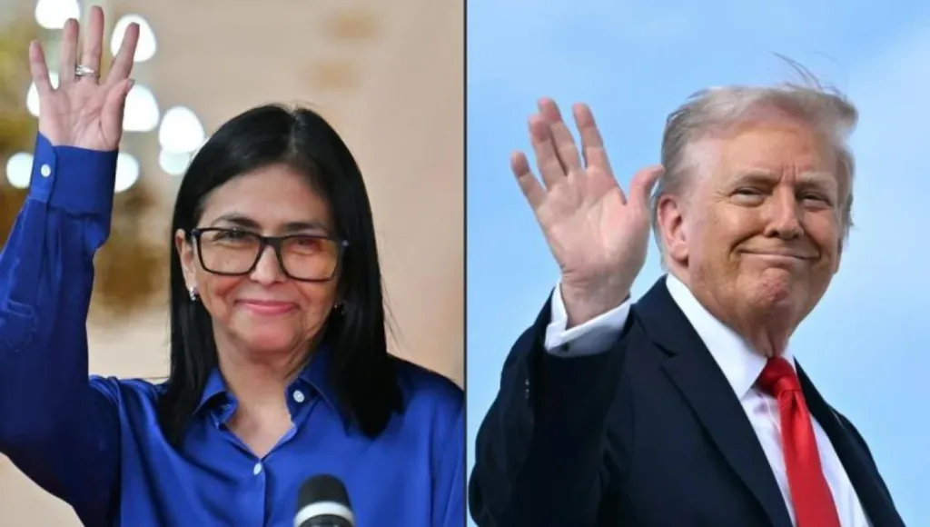 TRUMP VISITARÁ VENEZUELA: “TENEMOS UNA MUY BUENA RELACIÓN CON LA PRESIDENTA”