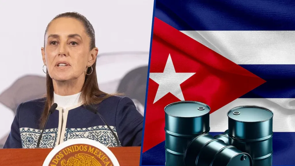 SHEINBAUM CONFIRMA QUE NUEVO ENVÍO DE AYUDA HUMANITARIA A CUBA NO INCLUIRÁ PETRÓLEO