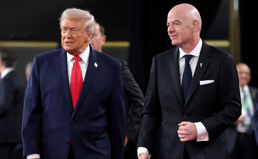 GIANNI INFANTINO, PRESIDENTE DE LA FIFA, COMPROMETE 2.5 MDD PARA GAZA; CONSTRUIRÁ CAMPOS DE FUTBOL Y ESTADIOS