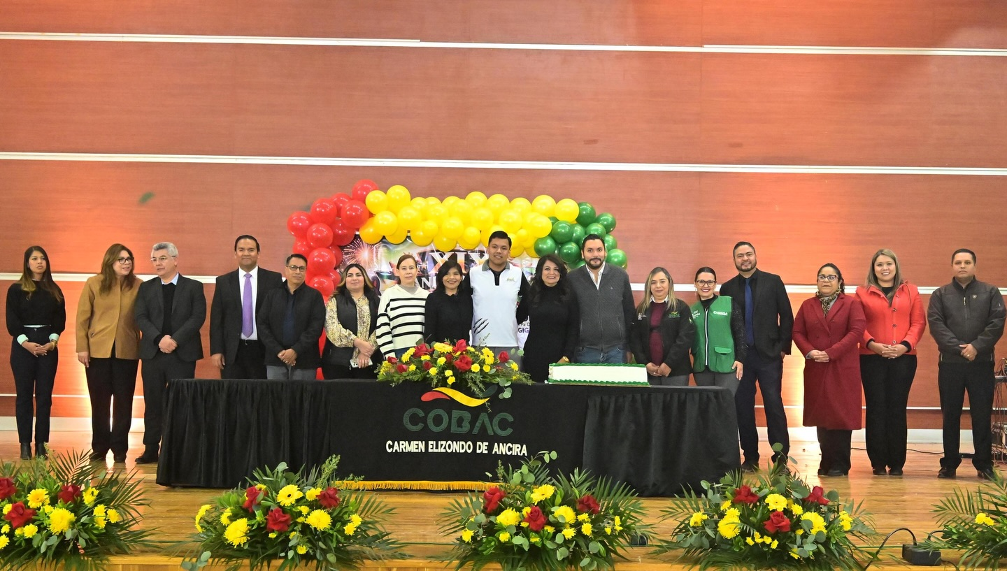 CARLOS VILLARREAL IMPULSA ACTIVIDADES EDUCATIVAS EN ANIVERSARIO DEL COBAC ORIENTE