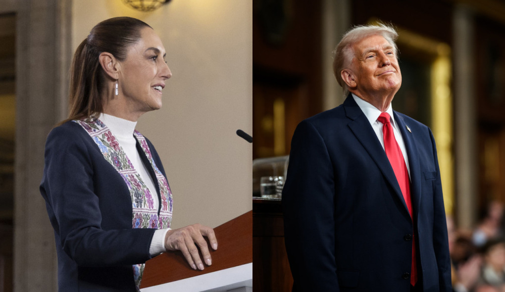 HABLAN SHEINBAUM Y TRUMP SOBRE CAÍDA DEL MENCHO