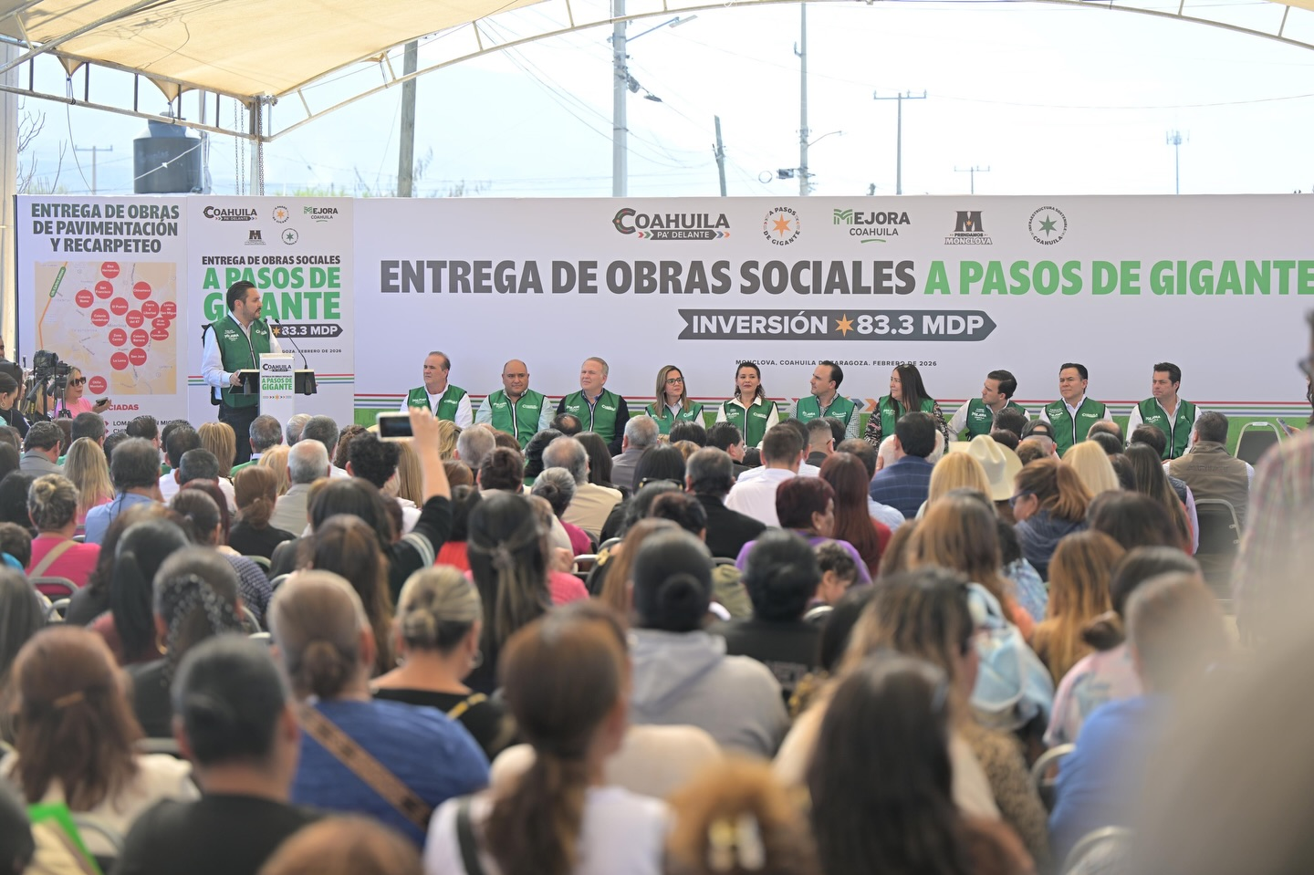 CARLOS VILLARREAL Y MANOLO JIMÉNEZ FORTALECEN EL DESARROLLO DE MONCLOVA CON TRABAJO COORDINADO