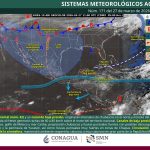 INGRESO DEL FRENTE FRÍO NÚM. 42 GENERARÁ VIENTOS FUERTES Y LLUVIAS EN COAHUILA
