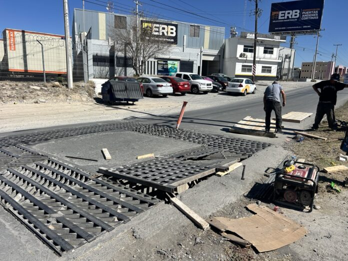 INICIAN REPARACIÓN DE DRENAJE PLUVIAL EN EL BULEVAR PLAN DE GUADALUPE