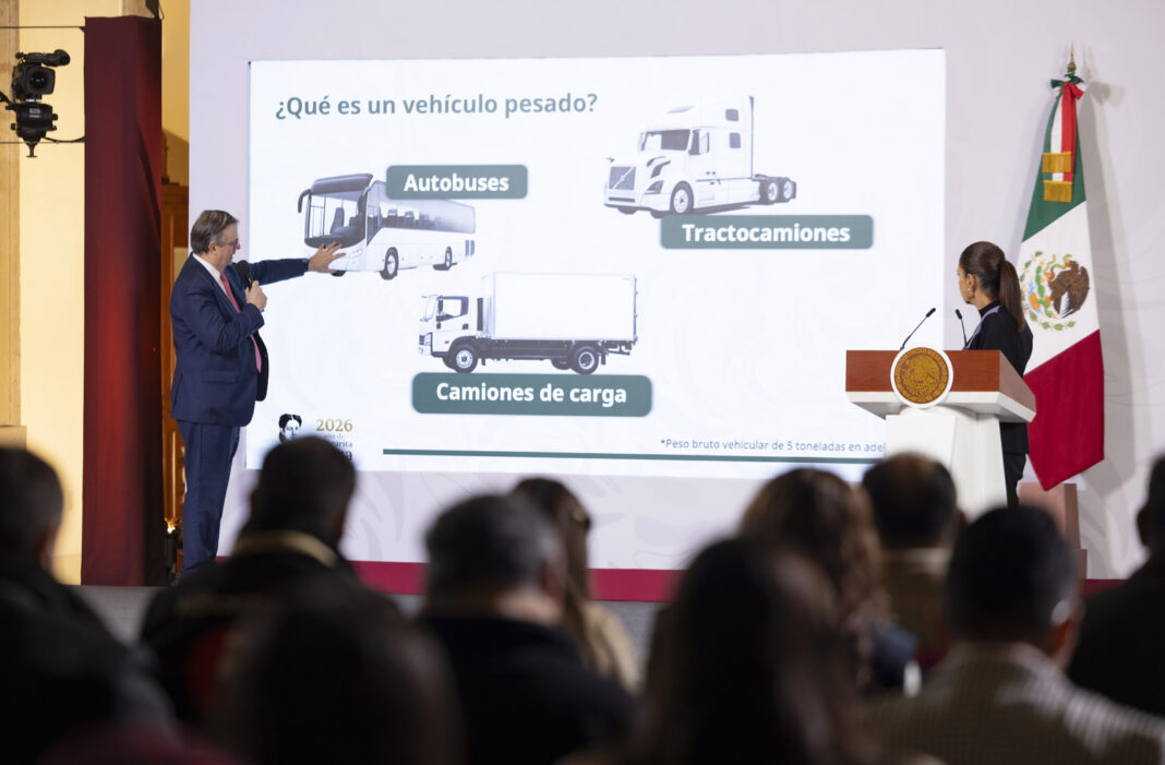 LANZAN PLAN DE 2 MIL 250 MDP PARA VEHÍCULOS PESADOS