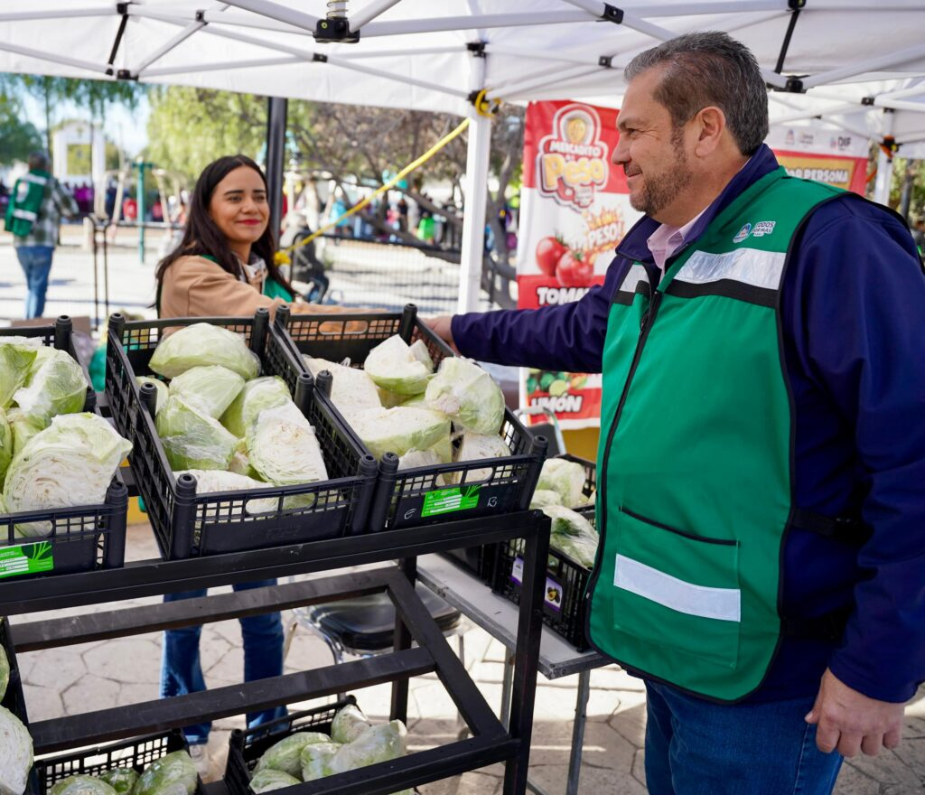 ESTE VIERNES LLEGA EL MERCADITO DE A PESO A PARAJES DE LOS PINOS