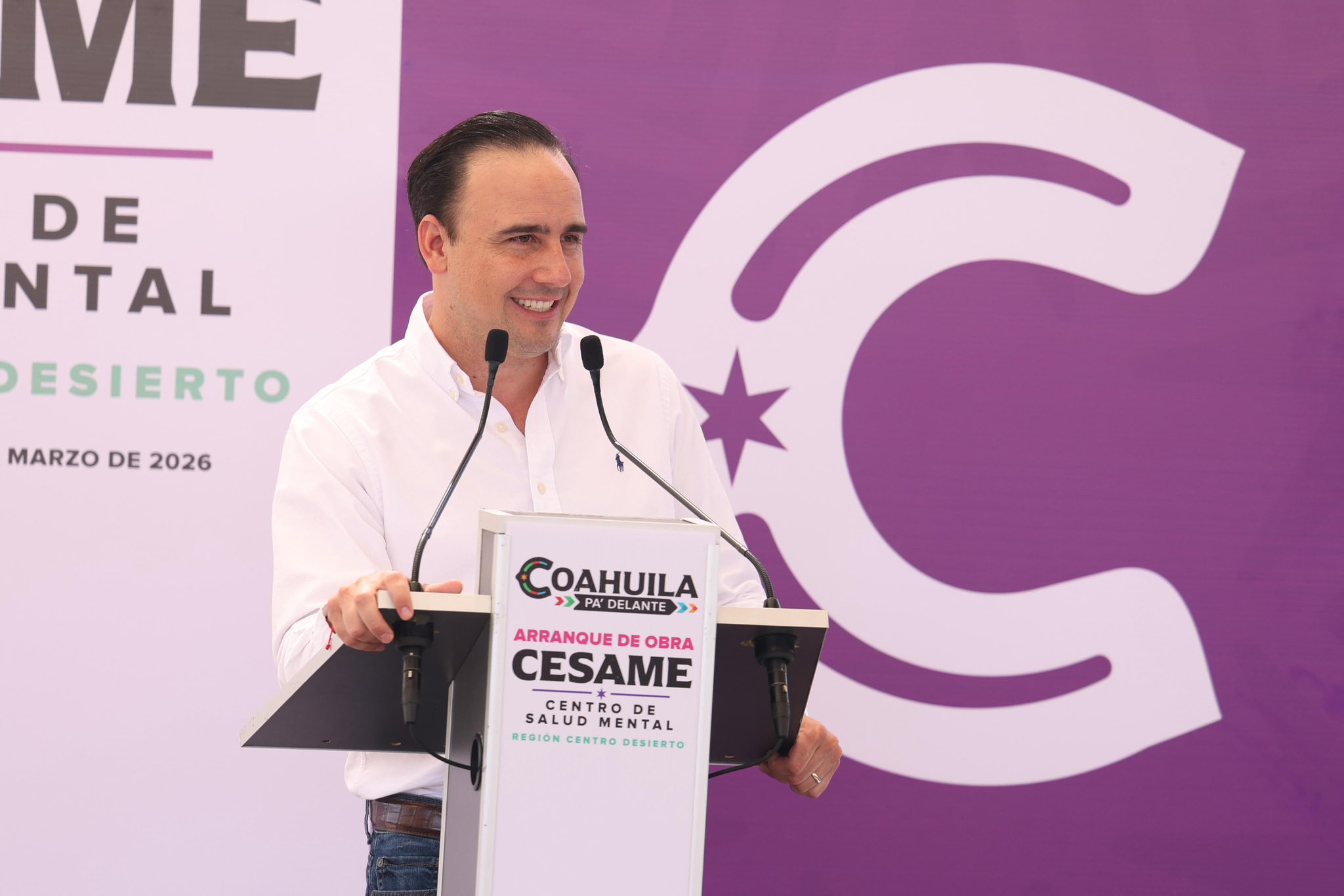 ARRANCA MANOLO JIMÉNEZ CONSTRUCCIÓN DE NUEVO CENTRO DE SALUD MENTAL EN MONCLOVA