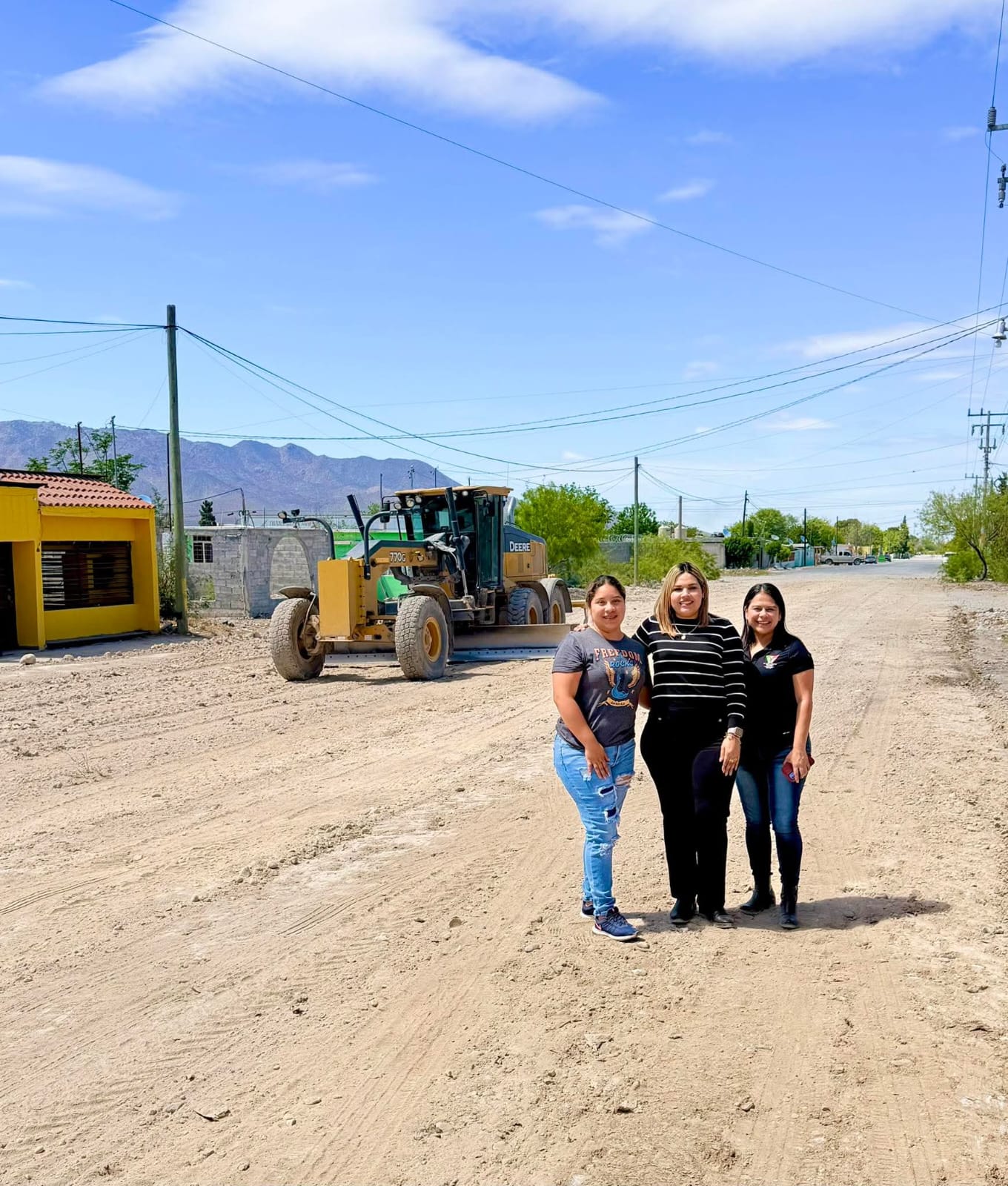 AVANZA CASTAÑOS CON OBRAS DE REHABILITACIÓN VIAL EN BENEFICIO DE LA CIUDADANÍA