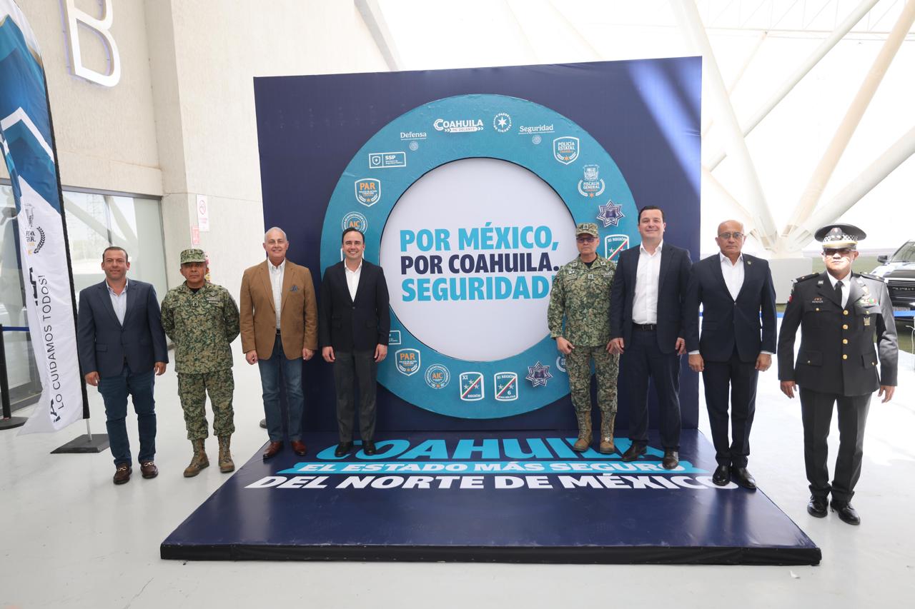 COAHUILA SE CONSOLIDA COMO EL ESTADO MÁS SEGURO DE TODO MÉXICO: MANOLO