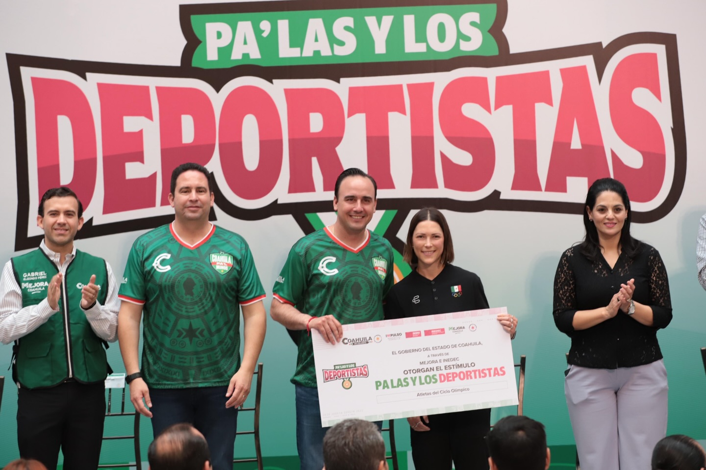 IMPULSA COAHUILA APOYOS ECONÓMICOS PARA ATLETAS CON PROGRAMA ESTATAL