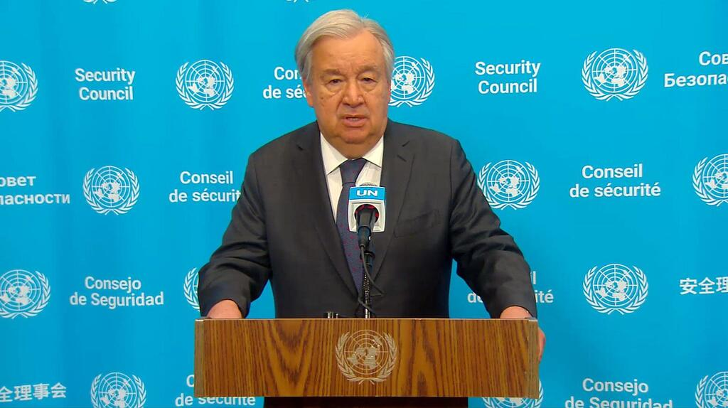 JEFE DE LA ONU: ES HORA DE DAR PRIORIDAD A LA DIPLOMACIA EN LUGAR DE A LA GUERRA