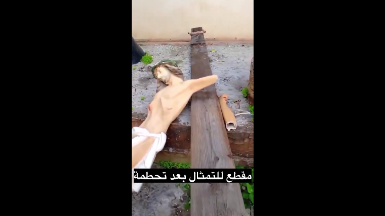 ¿CÓMO SANCIONÓ ISRAEL AL SOLDADO QUE PROFANÓ UNA IMAGEN DE CRISTO EN LÍBANO?