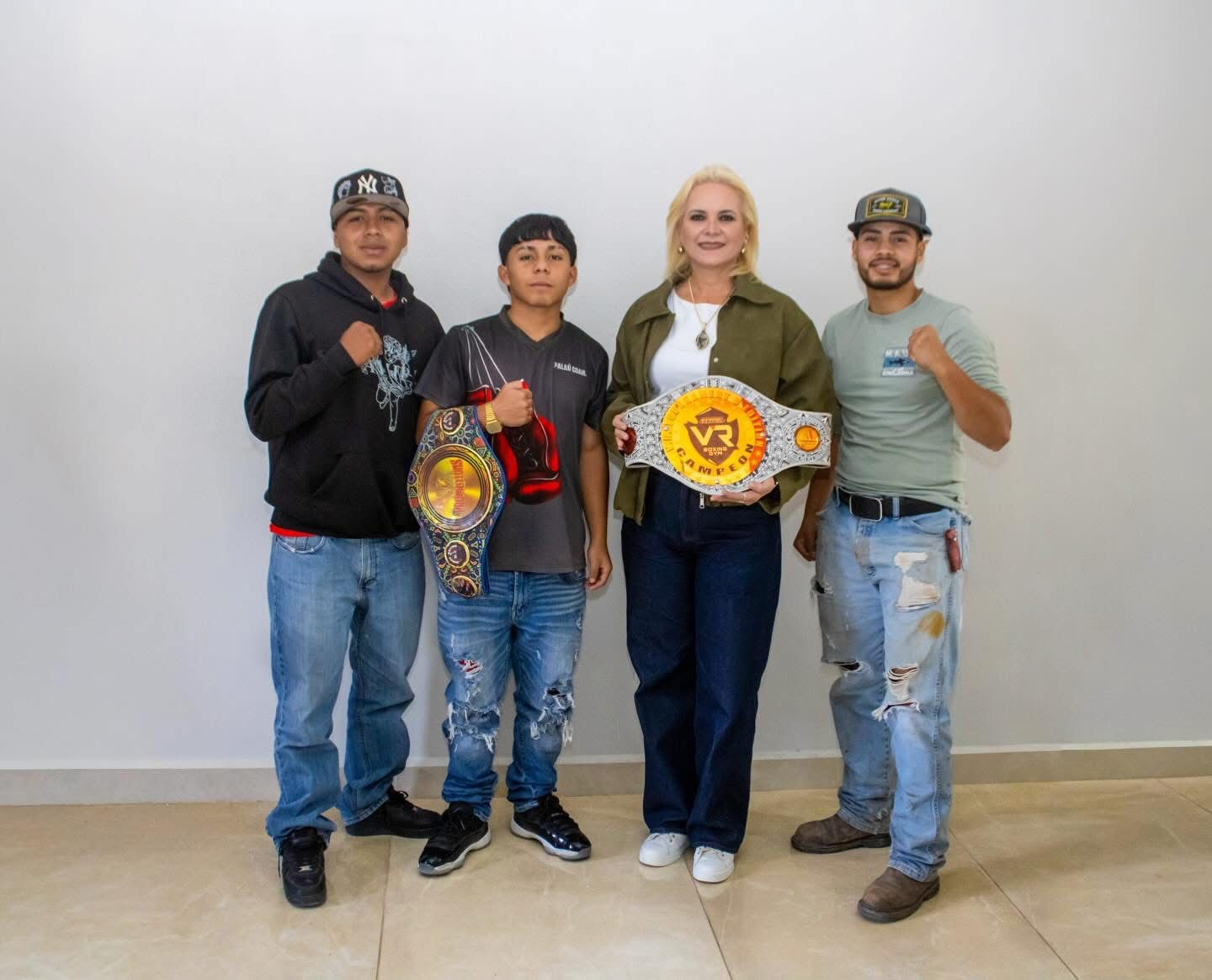 APOYA Laura Jiménez Gutiérrez A JÓVENES BOXEADORES QUE REPRESENTARÁN AL MUNICIPIO EN SALTILLO