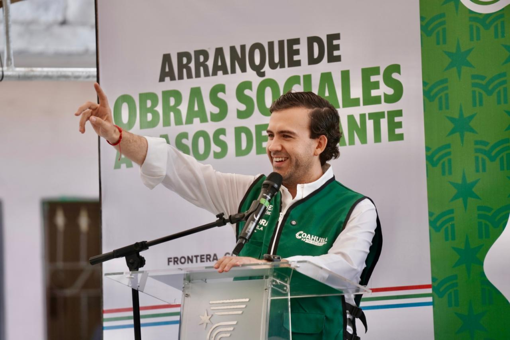 MEJORA COAHUILA FORTALECE OBRAS SOCIALES EN LA REGIÓN CENTRO