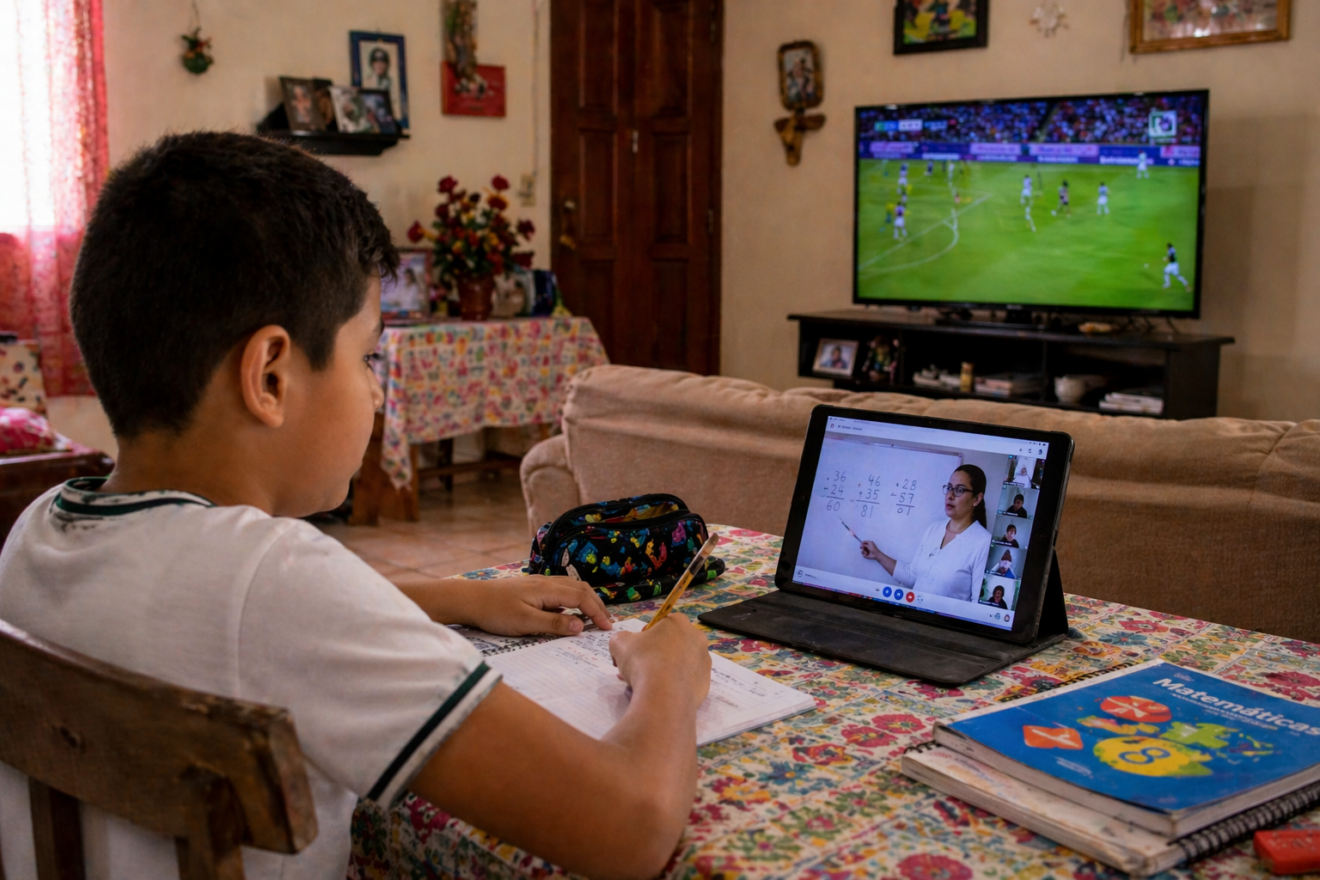 ANALIZA SEP POSIBILIDAD DE CLASES VIRTUALES DURANTE MUNDIAL